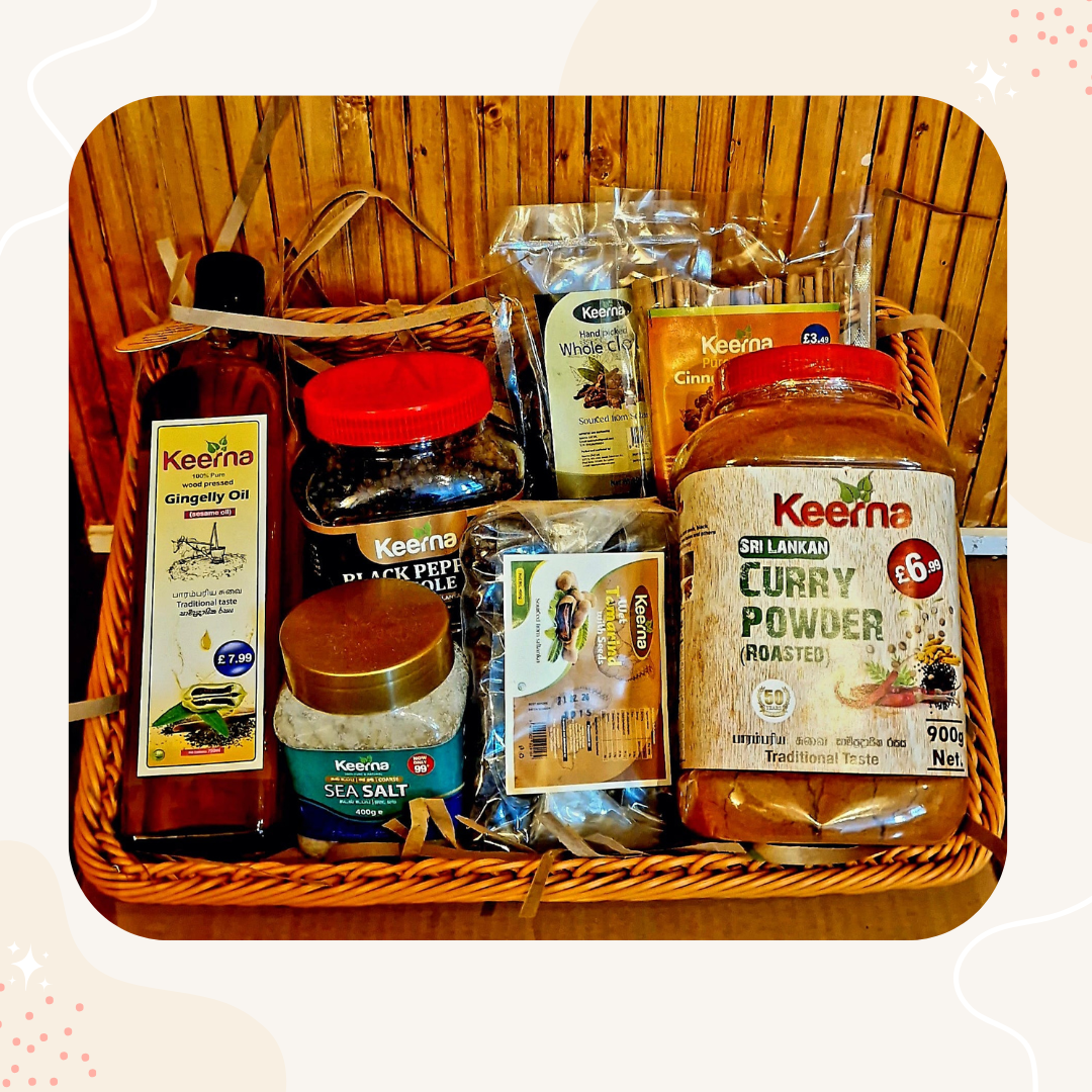 Authentic taste of srilanka - gift basket