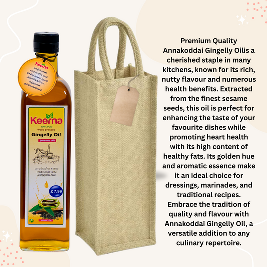 Gingelly oil gift bag